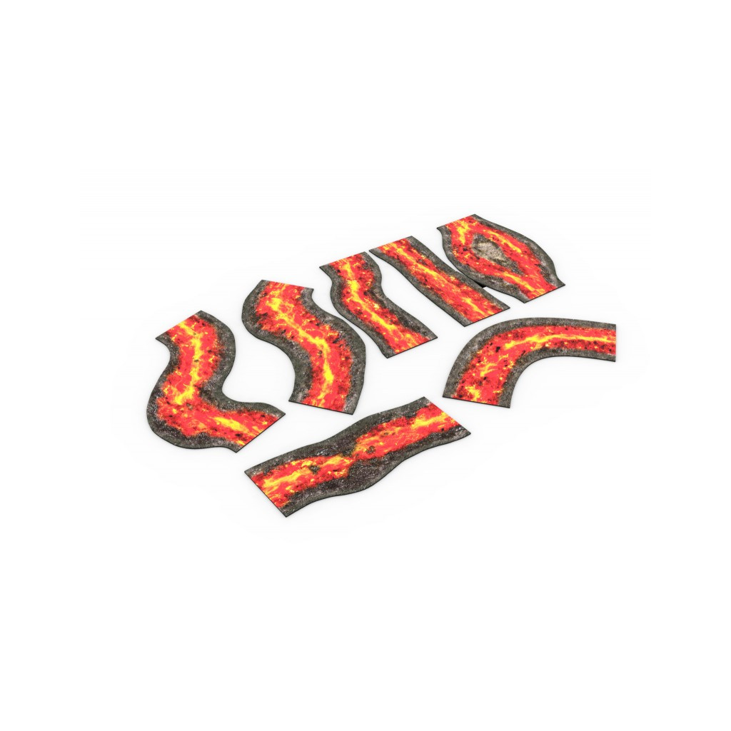 2D modular rivers - Lava