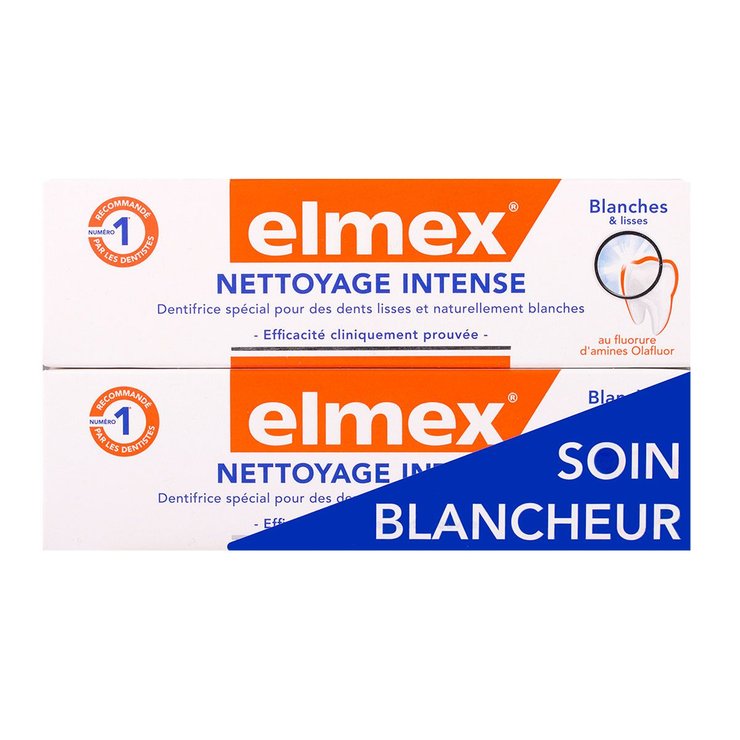 Dentifrice nettoyage intense 2x50ml