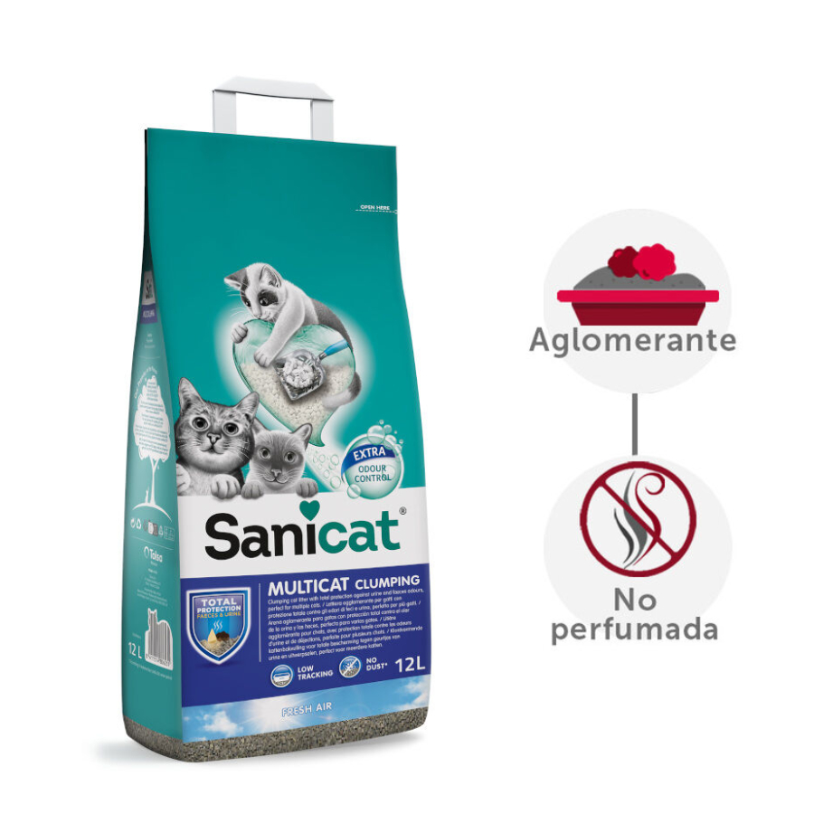 Sanicat Multicat Cumpling Fresh Air Arena para gatos