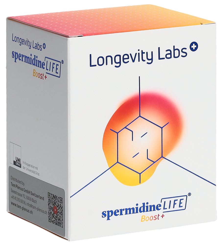 SPERMIDINELIFE Boost  3 mg natürliches Spermidin Box 30 Stk