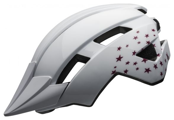 Casque Enfant Bell Sidetrack II Blanc / Etoiles
