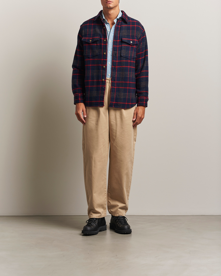 Pendleton Big Pocket Shirt Blue Check