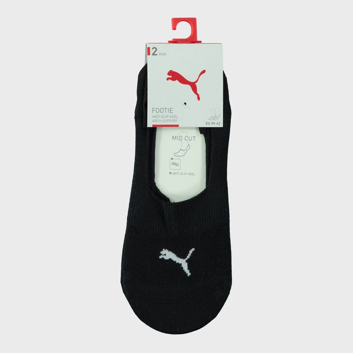 Puma-2-pack footie voor heren