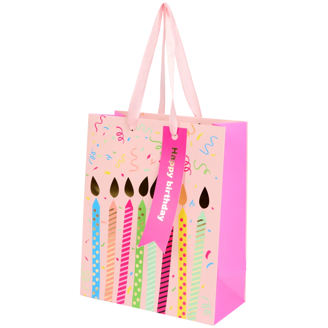 Cadeautas met folie Diverse varianten