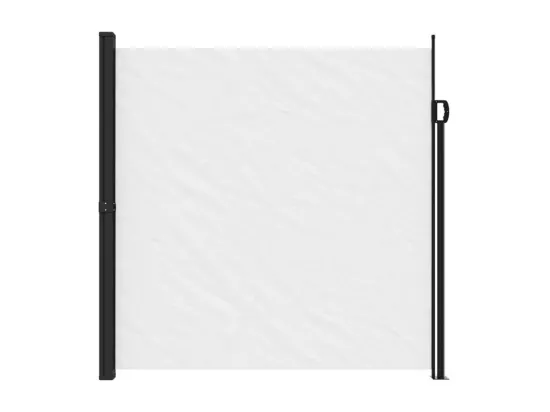 Auvent latéral rétractable blanc 200x300