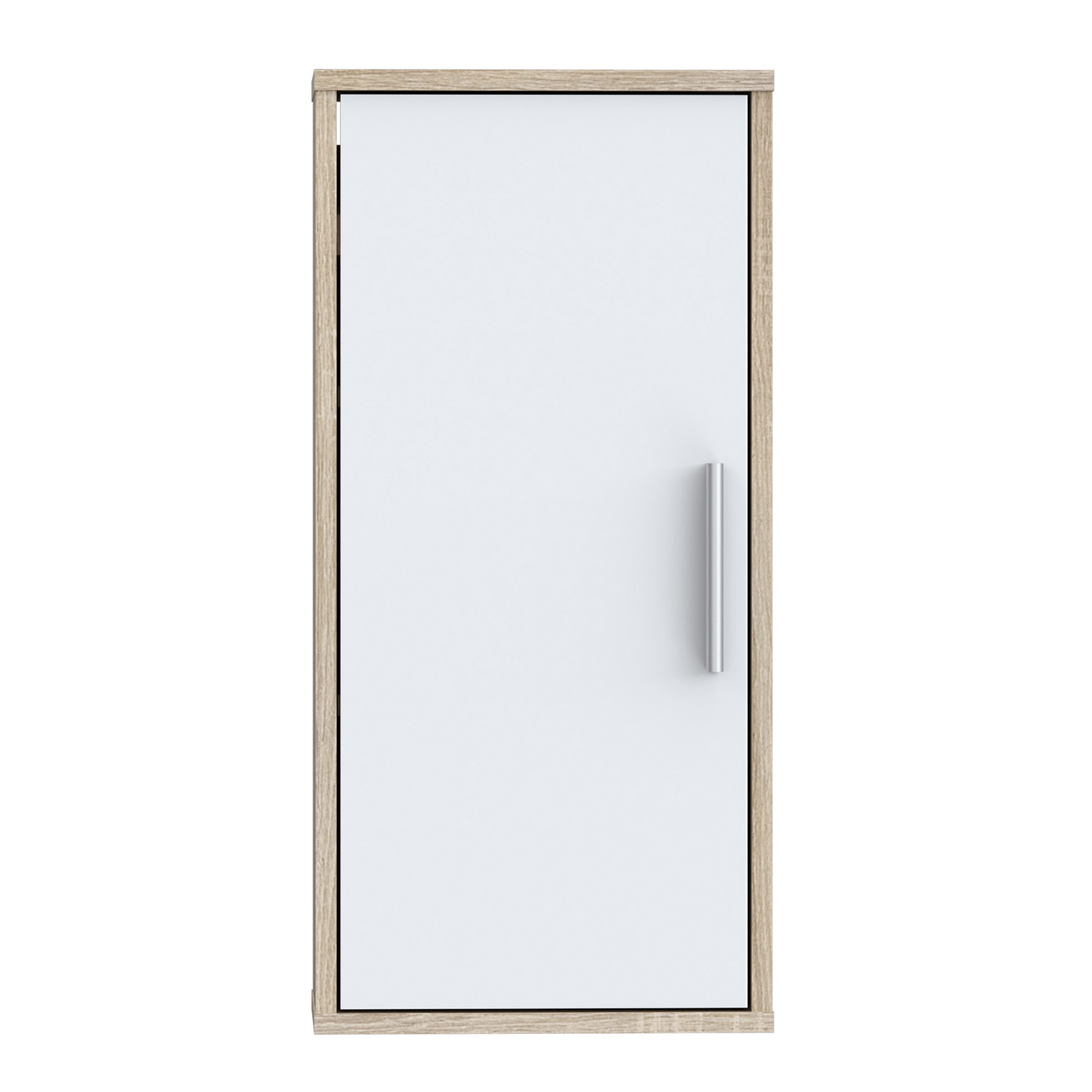 Hängeschrank - Sonoma Eiche-weiß - 33 cm breit