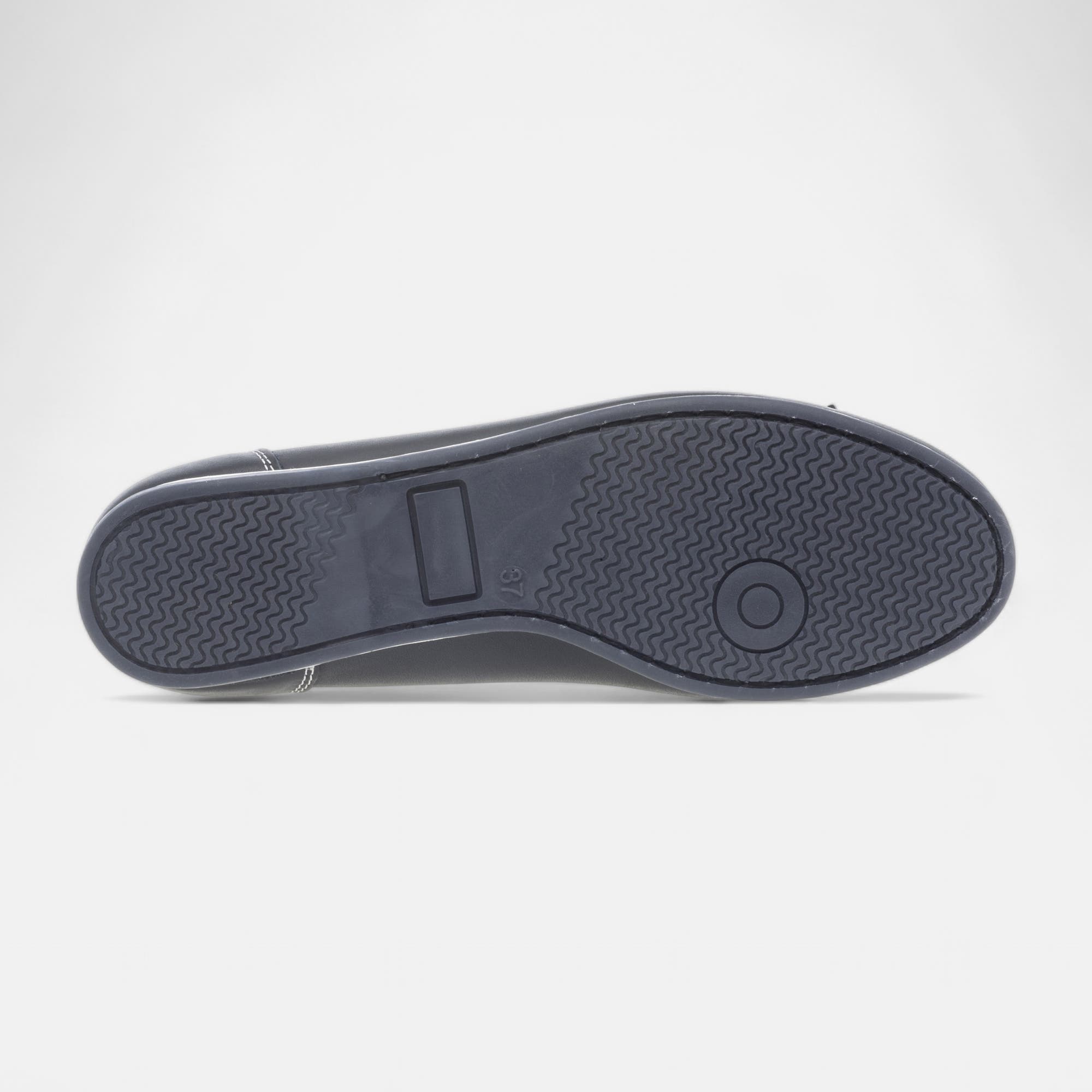 Mocassins Femme en cuir bleu marine