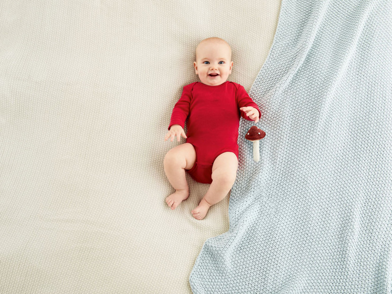 Body's voor babyjongens, set van 2, van bio-katoen