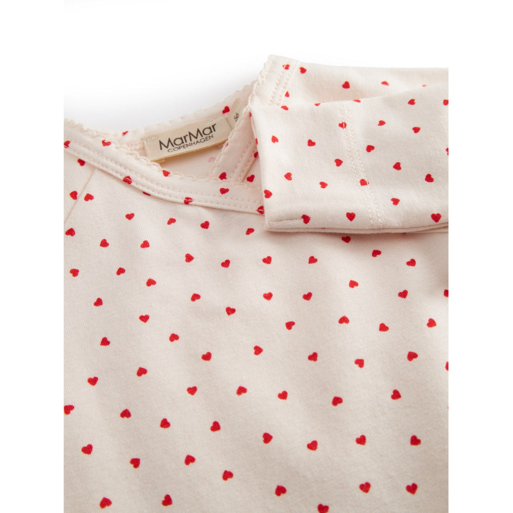 Køb MarMar Newborn Modal Smooth Print Happy Hearts Rubetta Heldragt