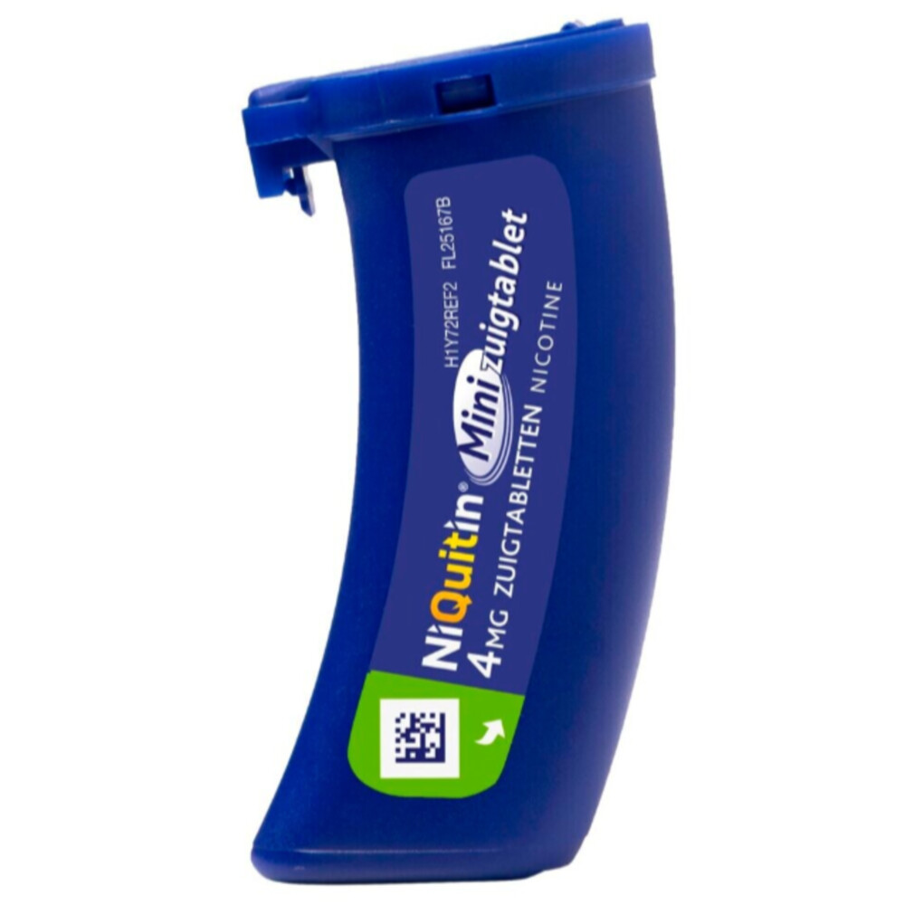Niquitin Mini 4 mg Zuigtablet 60 stuks