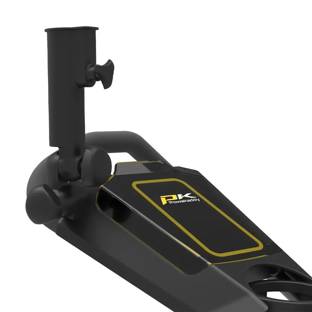 Paraplyholder til manuelle golftraller