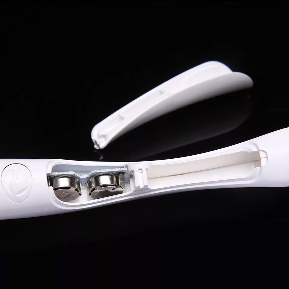 Elektrischer Dekorationsstift Latte Art Pen Gewürz Verzierstift für Kaffee / Kuchen / Tellerdeko (inkl. LR44 Batterie) - Weiss