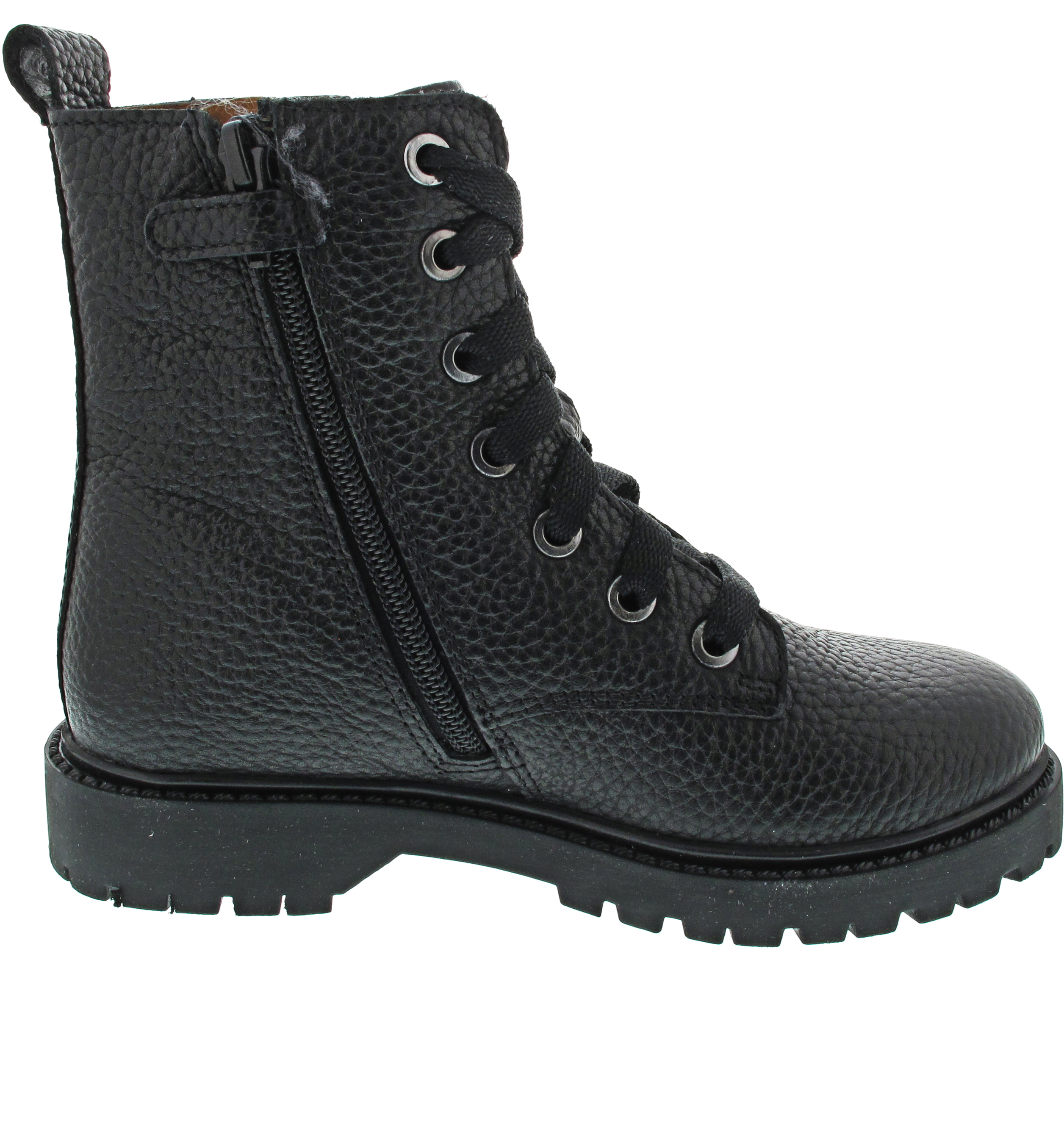 Braqeez Schnürstiefel schwarz