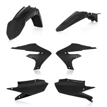 Kit plastiques Acerbis COULEUR NOIR - Noir