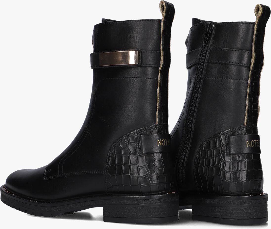 zwarte notre-v enkelboots dungaball-39