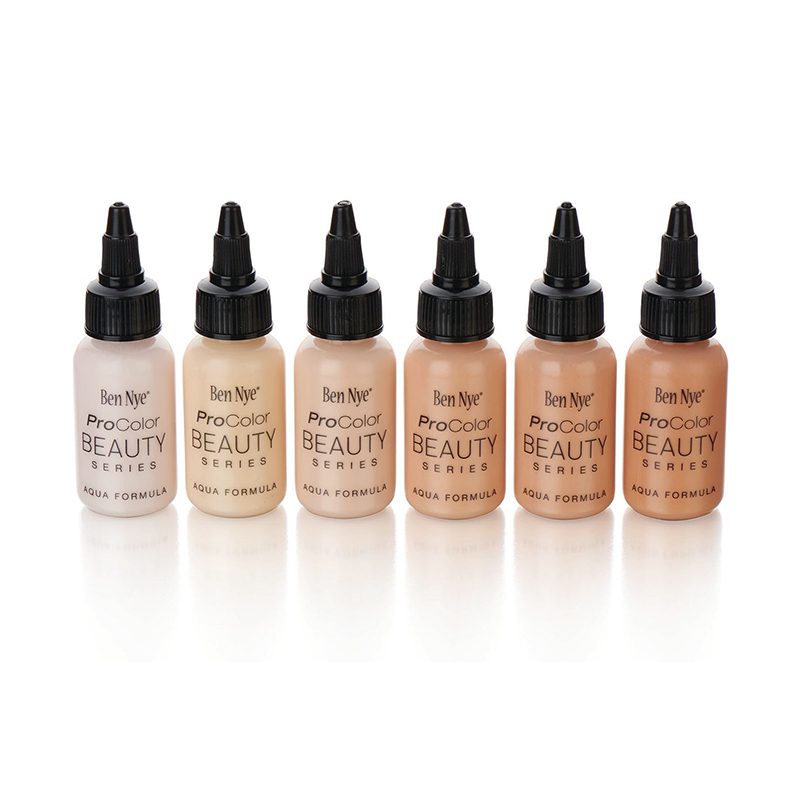Ben Nye - ProColor Foundations Starter Kit, 6 Farben