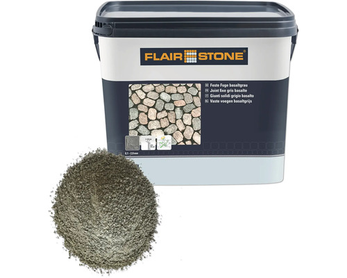 FLAIRSTONE Massieve Voeg Basaltgrijs Onkruidwerend 0,1 mm - 2 mm 15 kg