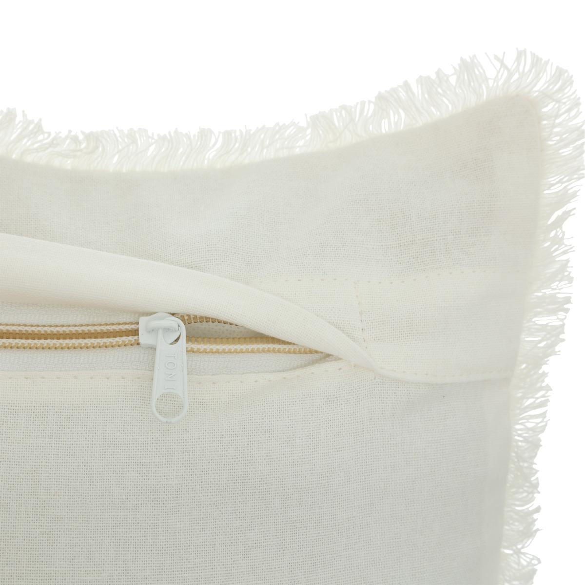 COUSSIN NID ABEILLE WIDDY BLANC 30X50CM