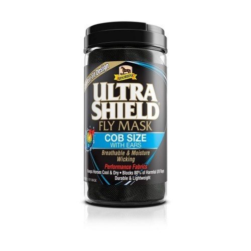 Mosquiteiro Absorbine UltraShield com protetores de orelha, preto