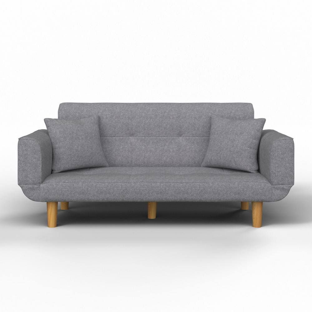Schlafsofa Miriam Beige Webstoff
