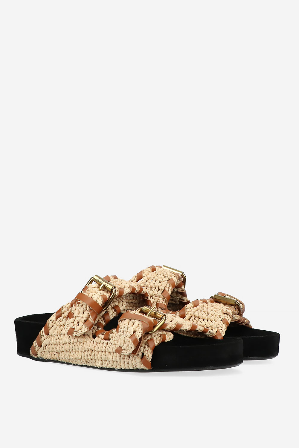 Lennyo raffia sandals