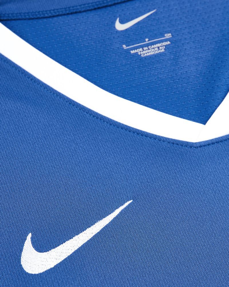 Maillot de volley Nike Team Spike Bleu pour femme