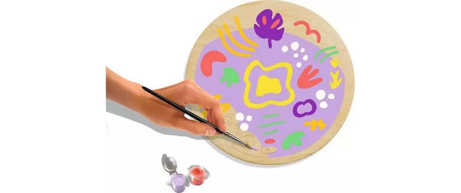 Ravensburger Malen nach Zahlen »CreArt Wooden – florale Ströme«