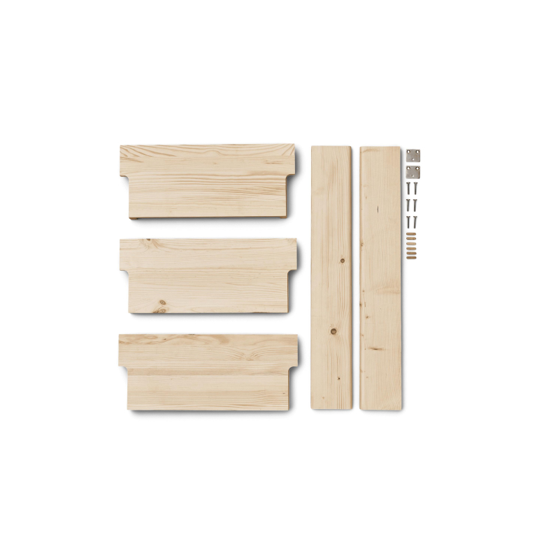 Form&Refine Beam wandplank 60x90,5 grenen