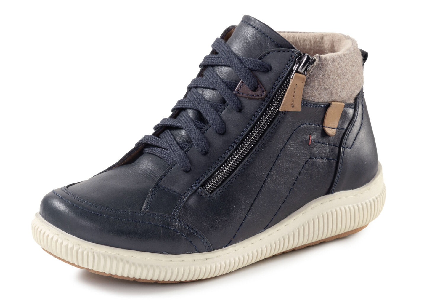 ELENA EDEN, bequeme Damen-Boots, Weite H, mit herausnehmbarem Fussbett