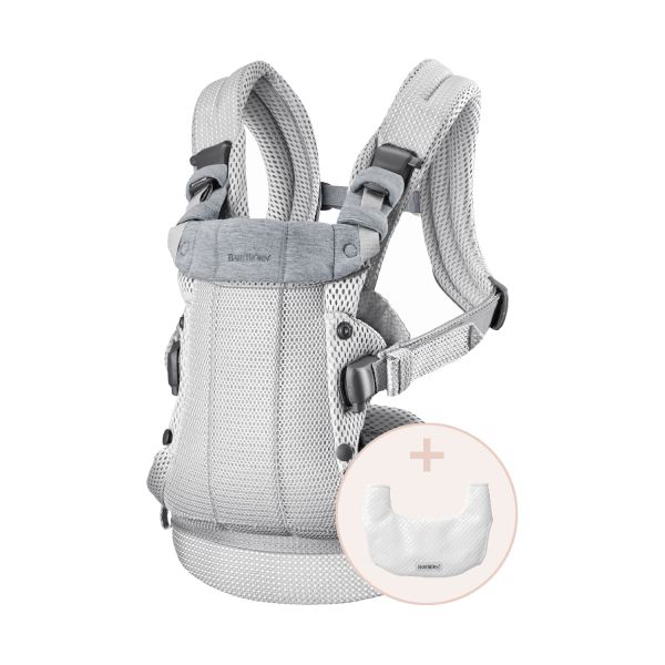 BabyBjörn Harmony 3D Mesh Draagzak Met Slab Marineblauw