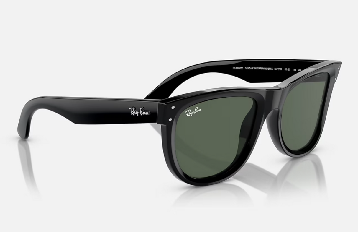 Ray-Ban<br>Wayfarer Reverse Polished Black