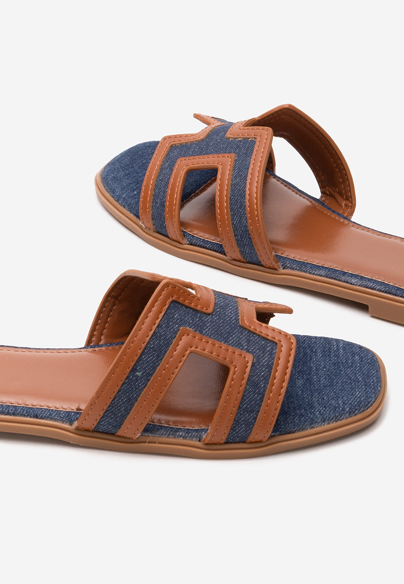 Mules plates femme  Zoralia jeans