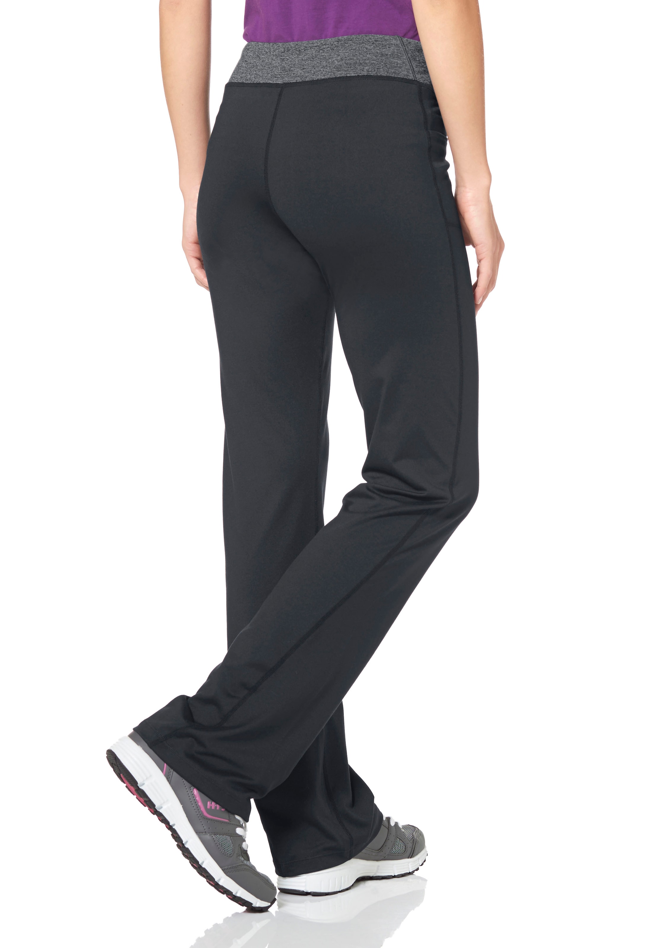 H.I.S Leggings »aus recyceltem Material«  Bund mit Wickeloptik