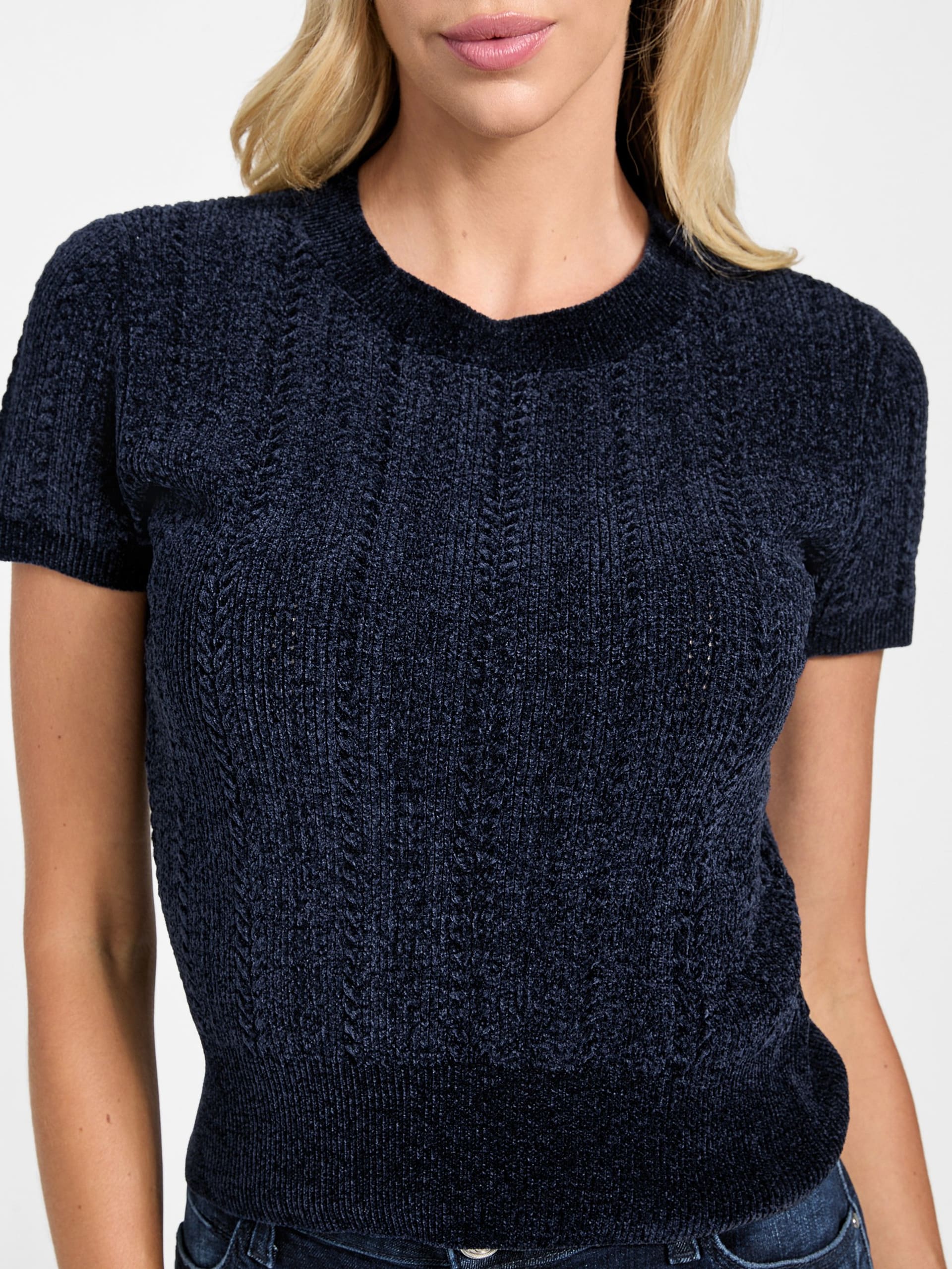 Blusa de malha de chenille Eco Marcie