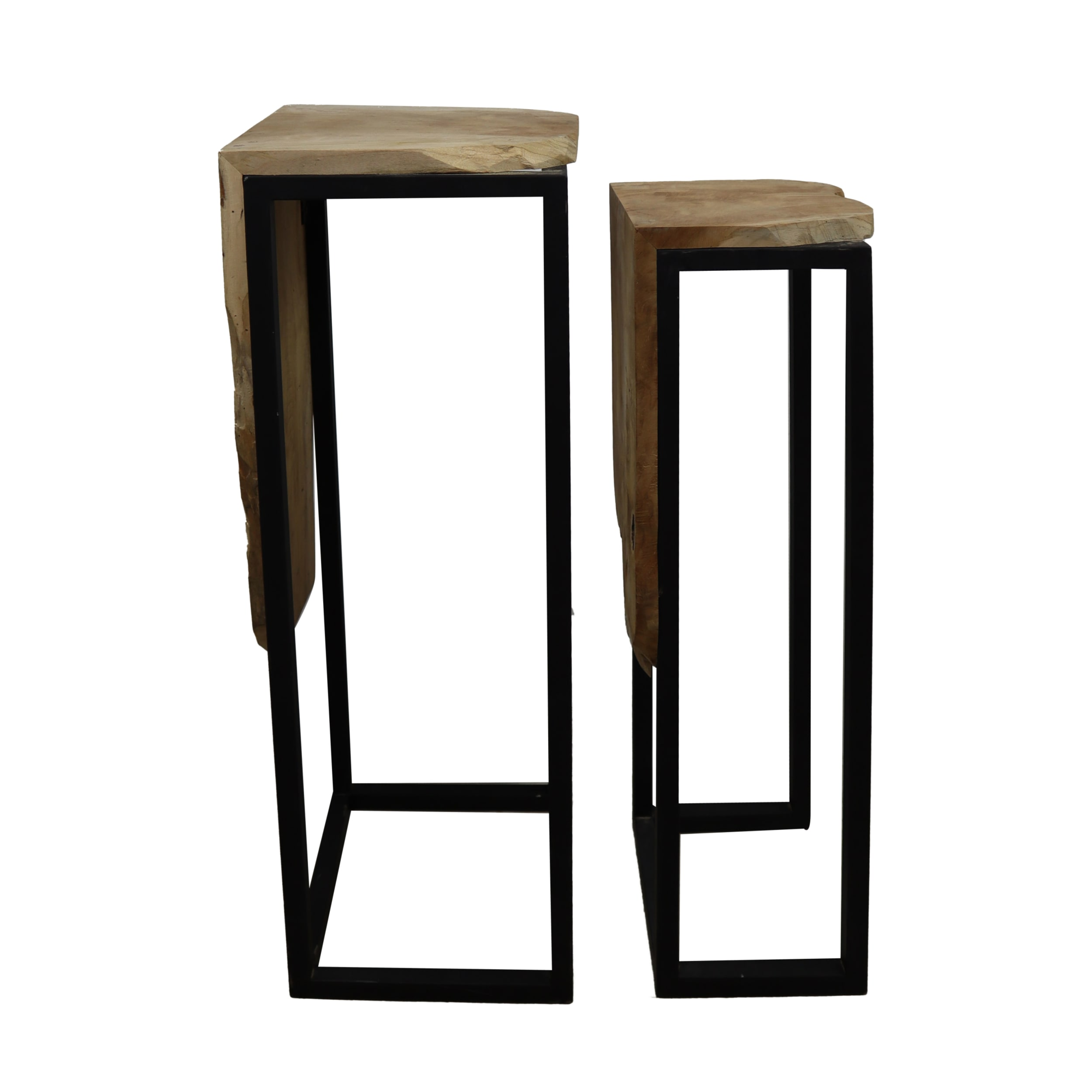 Side table teak wood