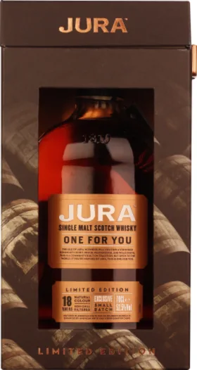 JURA 18 YEARS ONE FOR YOU 70CL