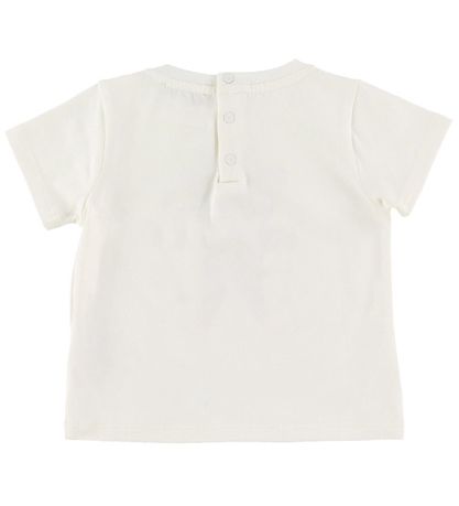 Emporio Armani T-shirt - Hvid m. Skil?ber