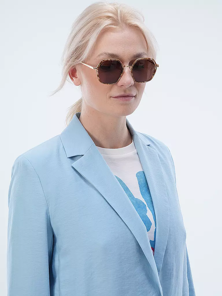 KAPTEN & SON Sonnenbrille  AMSTERDAM hellbraun