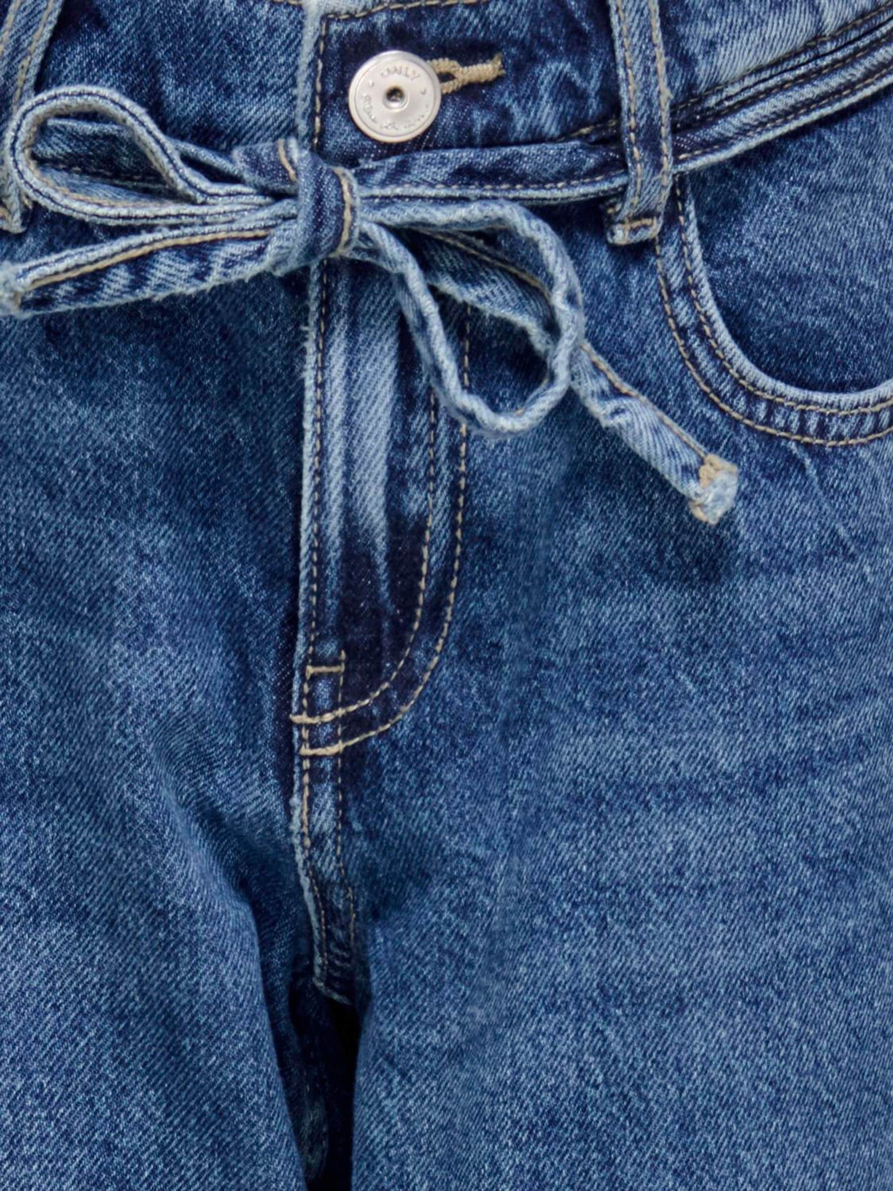 Only KIDS blauwe jeans met rechte pijpen