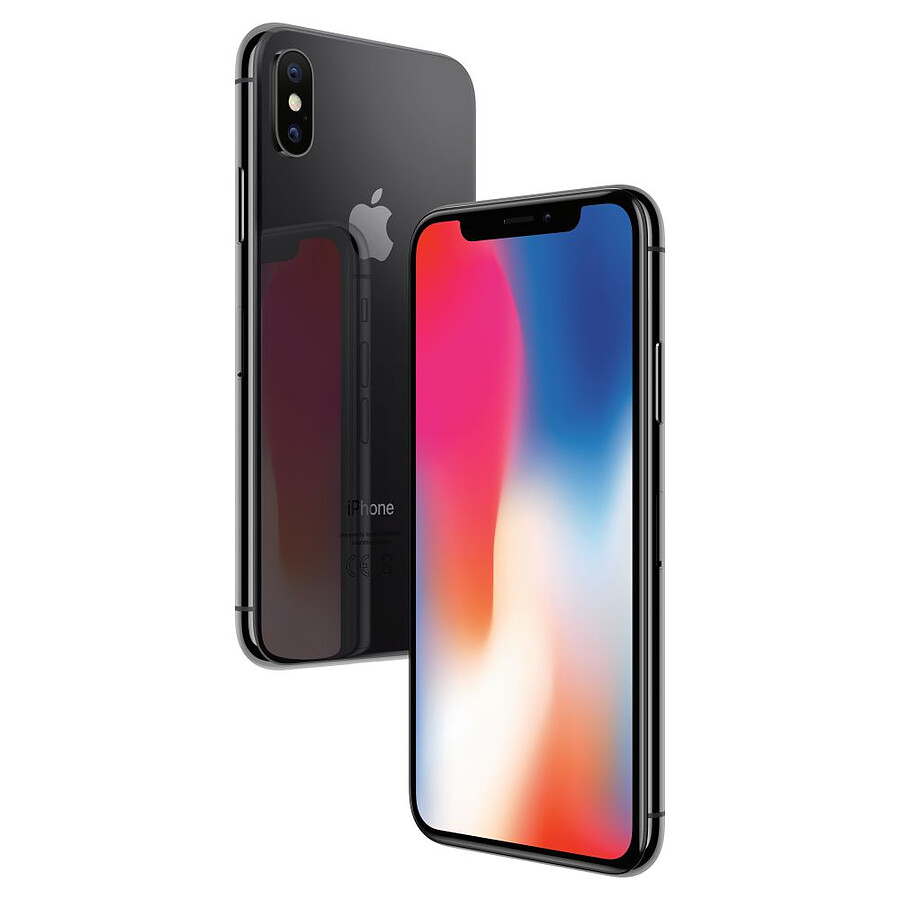 Apple iPhone X (gris sidéral) - 64 Go · Reconditionné
