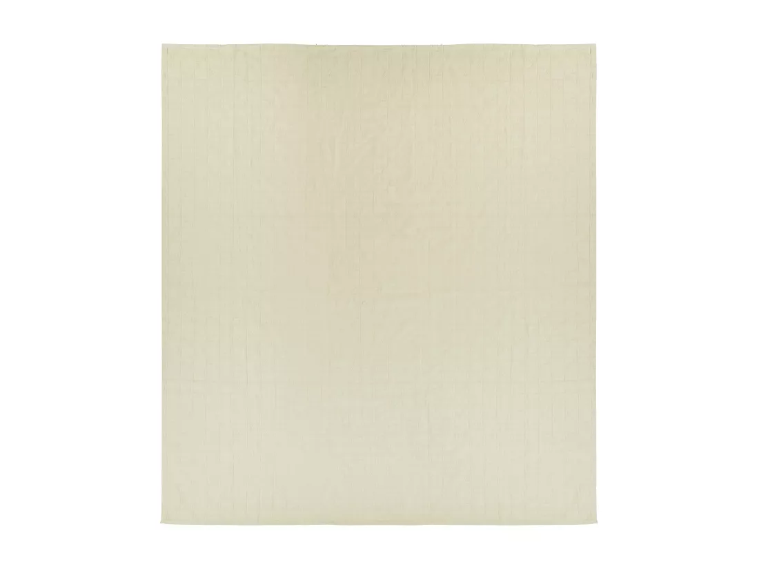Couvre-lits MARAKA Coton 200 x 220 cm Beige clair