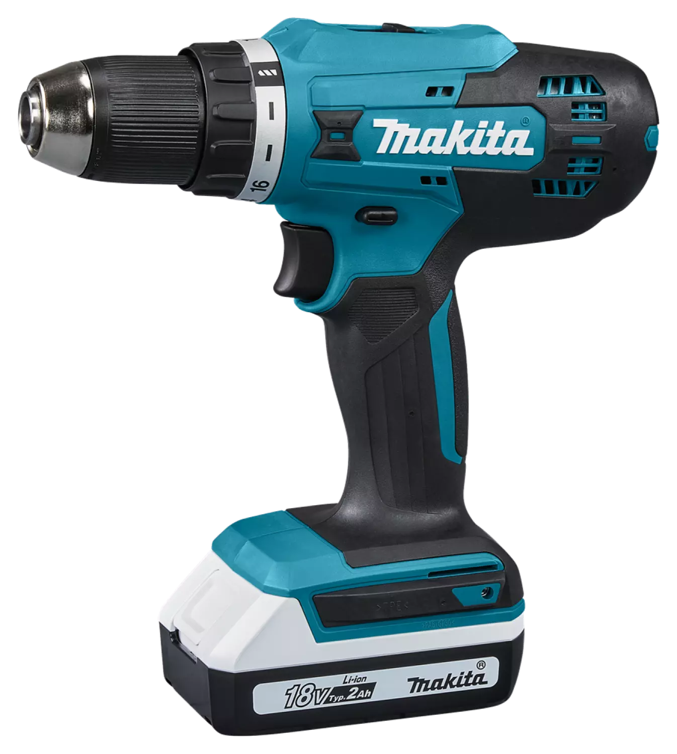 Makita DK18928AX1 18V Li-ion Accu Combiset (G-range) (2x2,0 Ah accu's) in tas