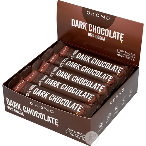 Okono Dark Chocolate 65% Cacao 20x35g
