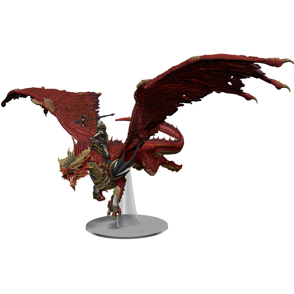 D&D Icons of the Realms - Dragonlance Kensaldi on Red Dragon