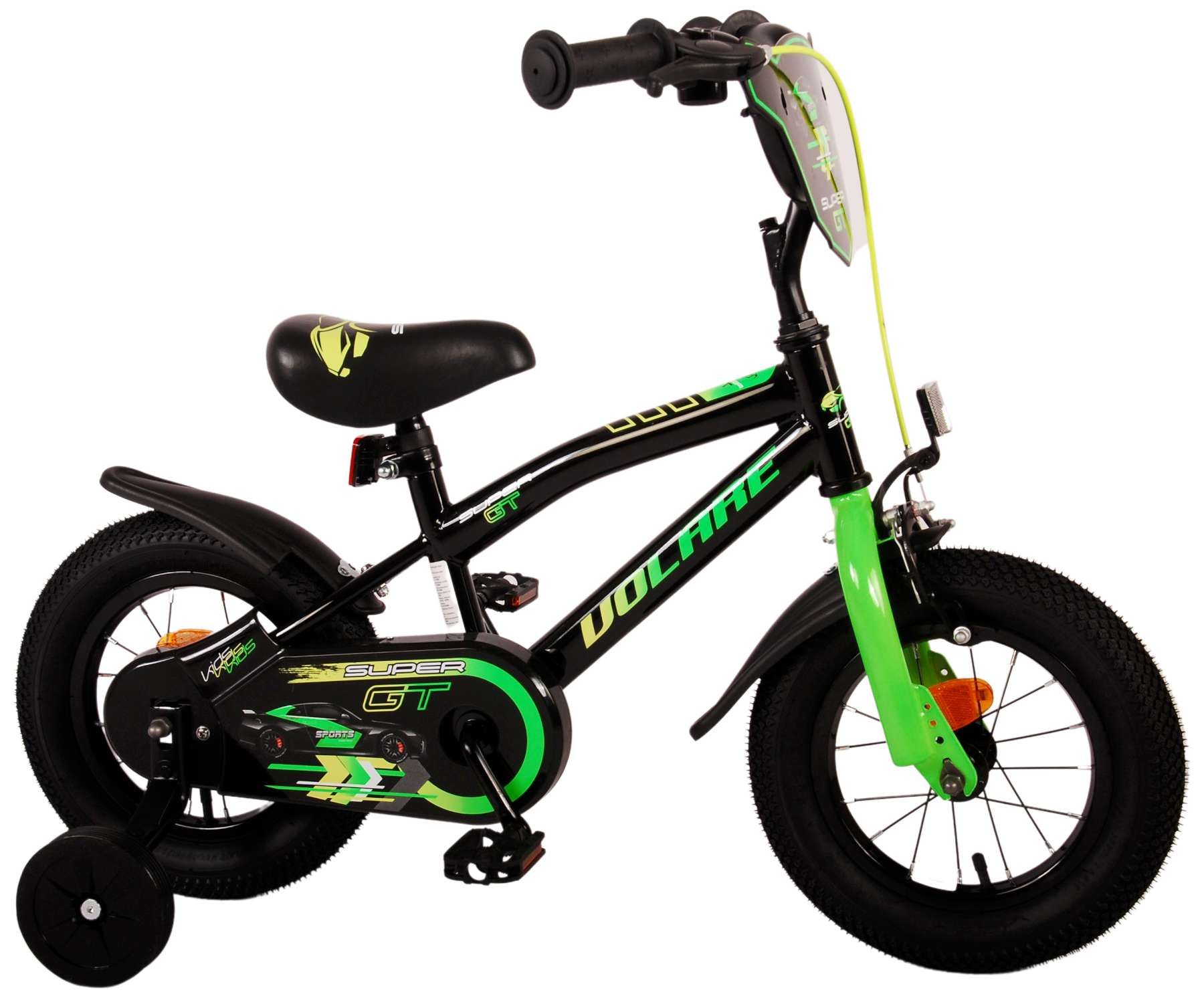 TPFSports Super GT Kinderfahrrad - Jungen - 12 Zoll - Rücktritt + Handbremse - Blau