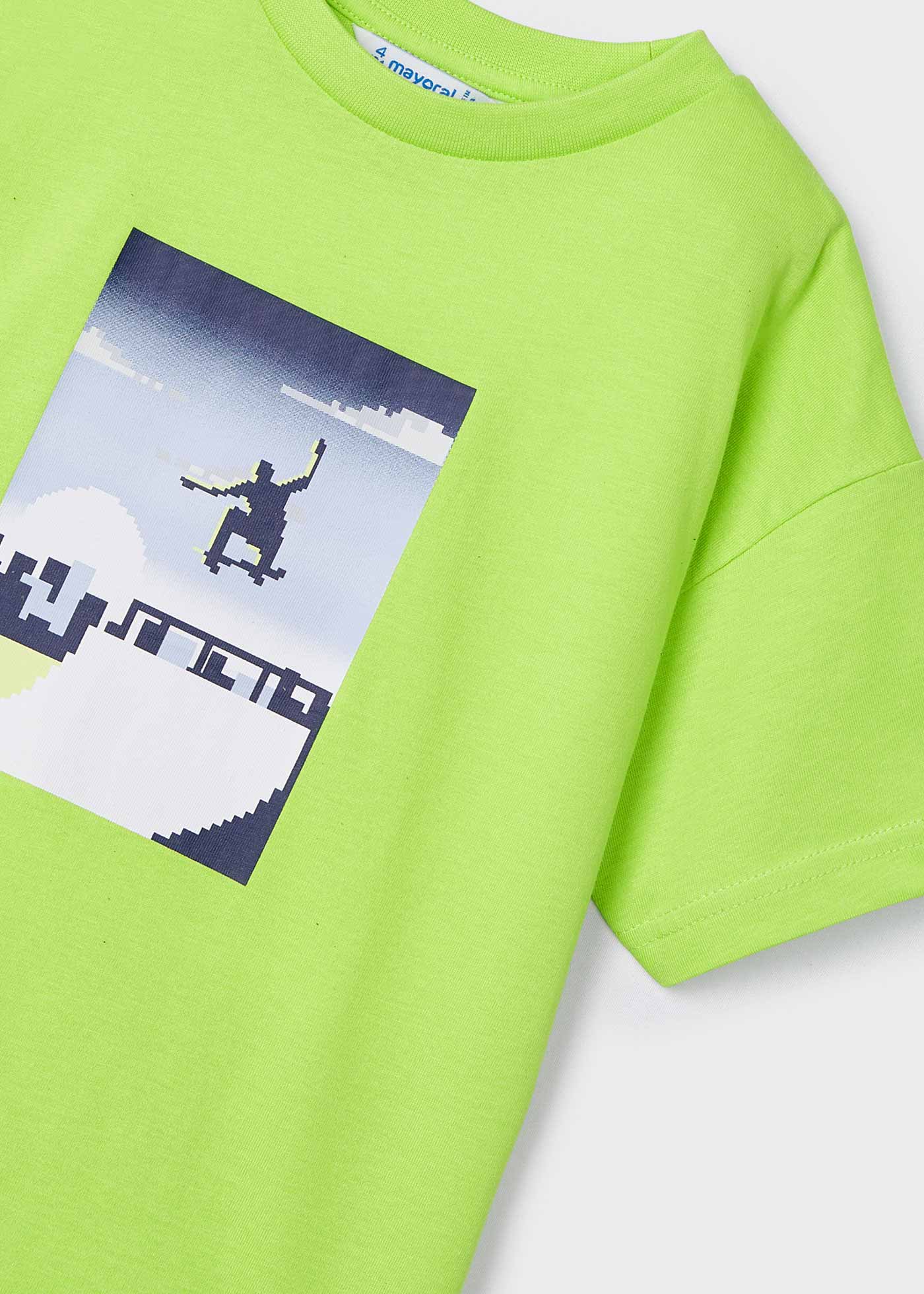 Camiseta infantil oversized Better Cotton Universe