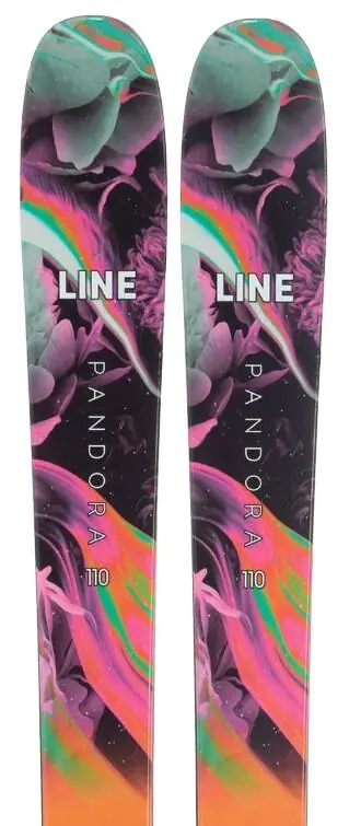 Line Pandora 110 Freeride Ski - All Mountain Ski Alpinski
