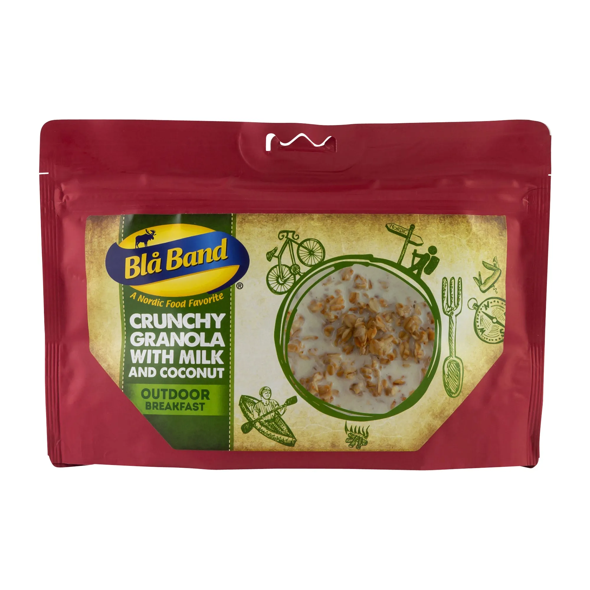 Bla Band -  Knuspriges Müsli mit Milch und Kokos