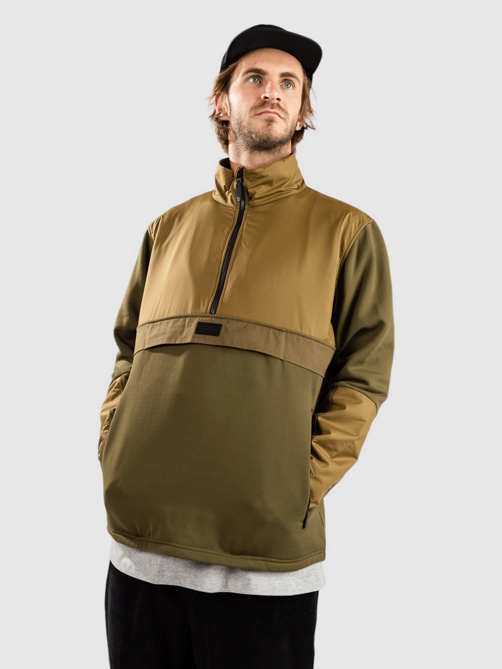 Mons Royale Decade Mid Fleece Pullover forest floor
