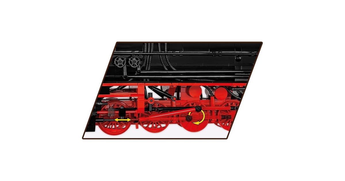 COBIDR BR 52 Steam Locomotive & Railway Semaphore Constructiespeelgoed  (COBI-6287, Schaal 1:35)